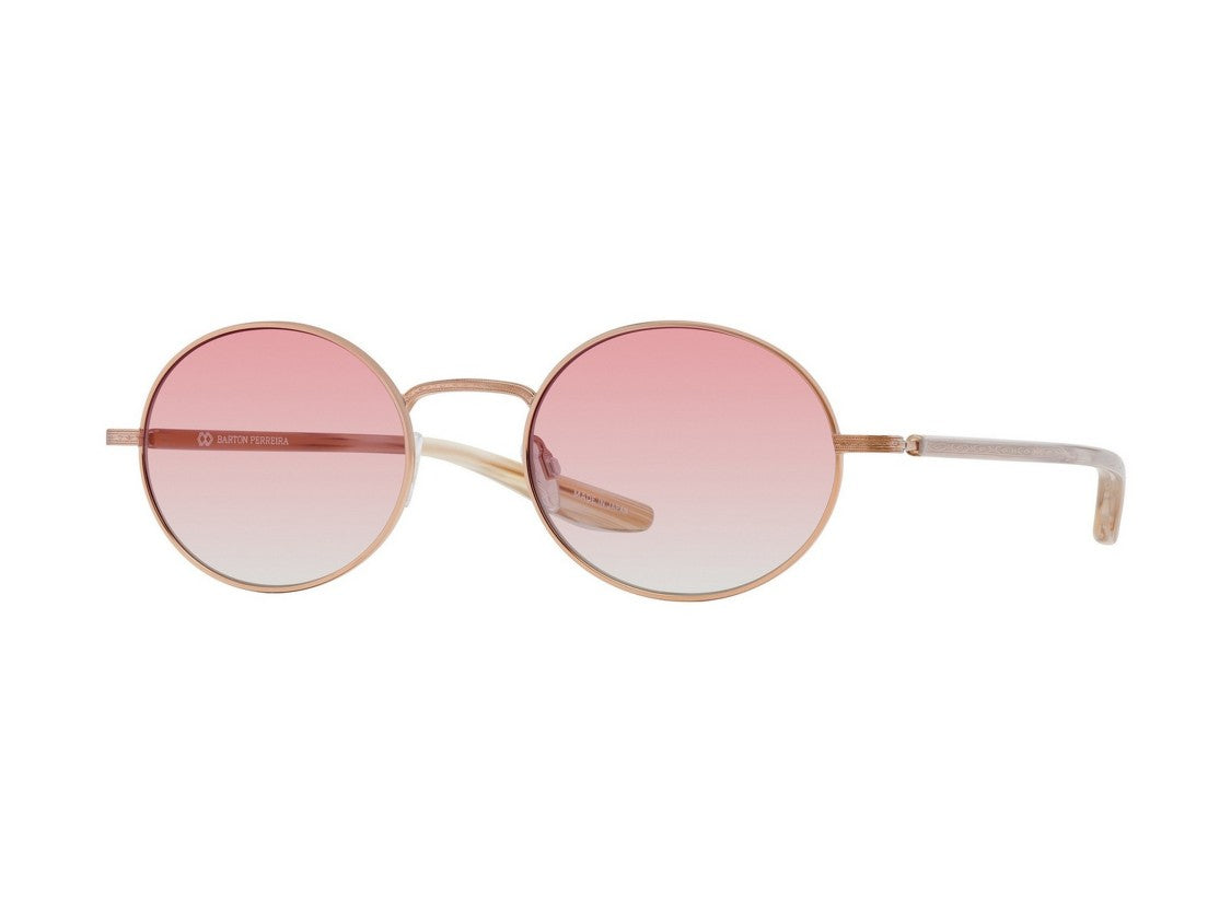 Barton Perreira Rose Gold Bp40095u Gradient Round Sunglasses