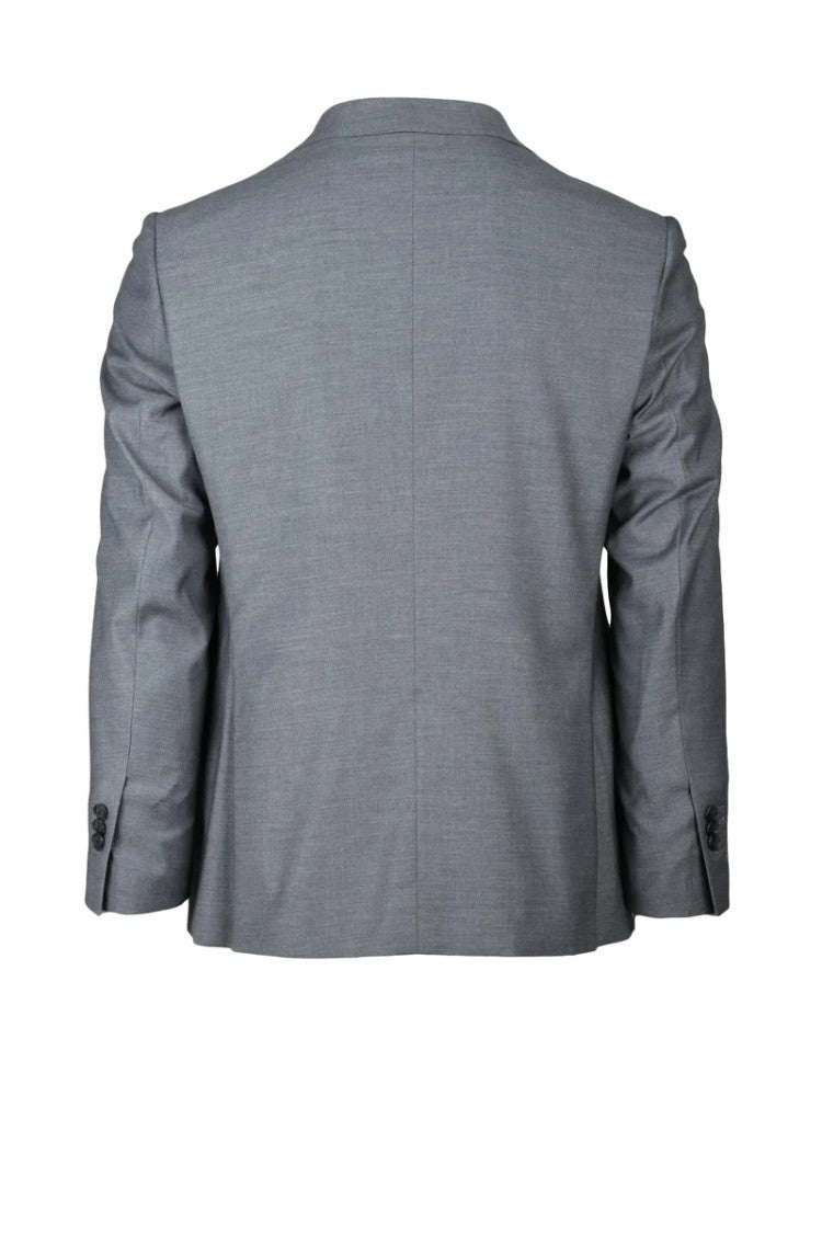 Domenico Tagliente Men's Suit In Polyester And Viscose - Light Grey