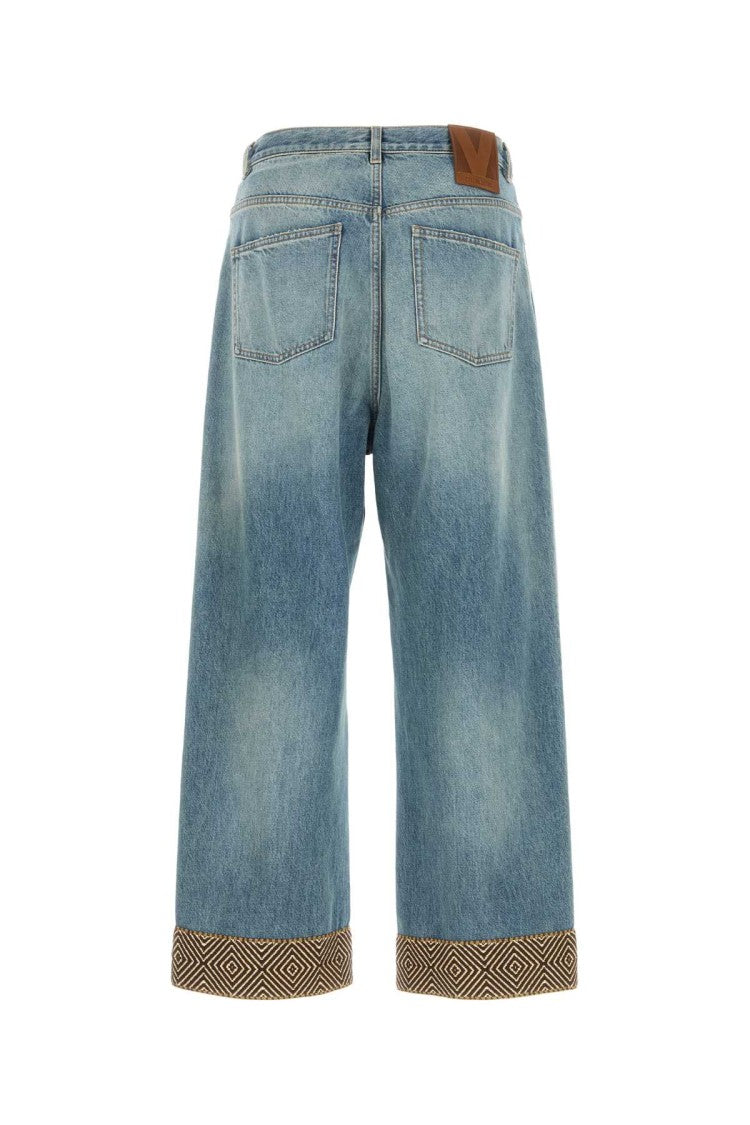 Valentino Garavani Denim Wide-Leg Jeans