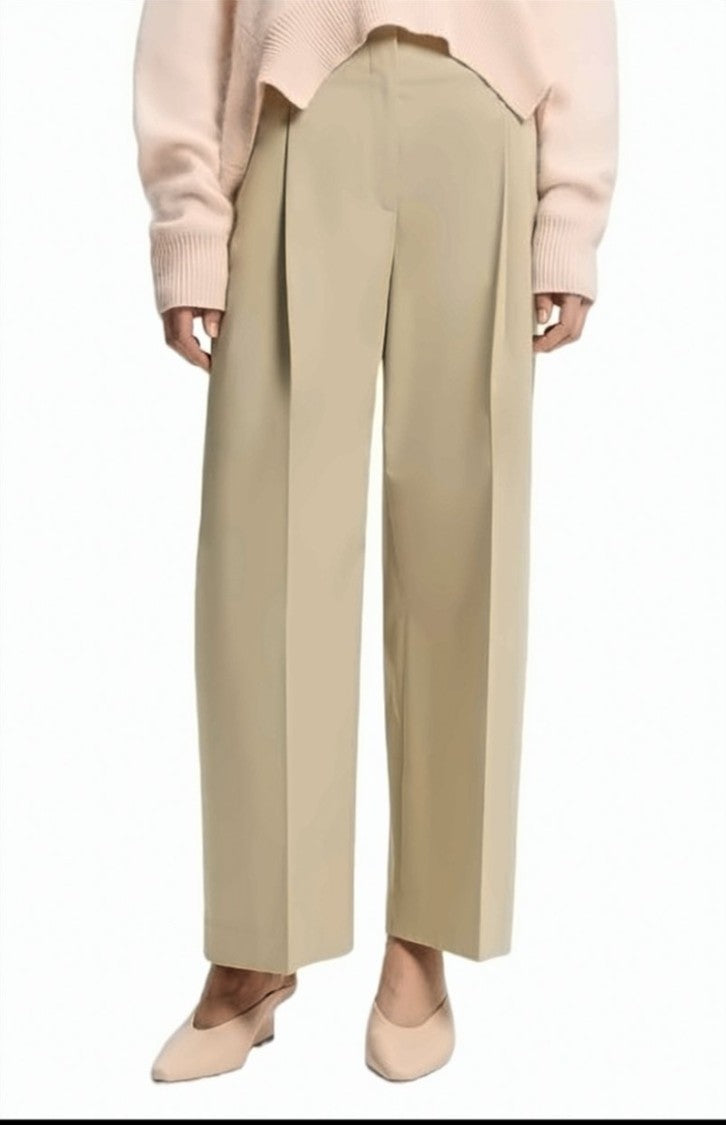 Boss Tulotta High Waisted Pleated Trousers