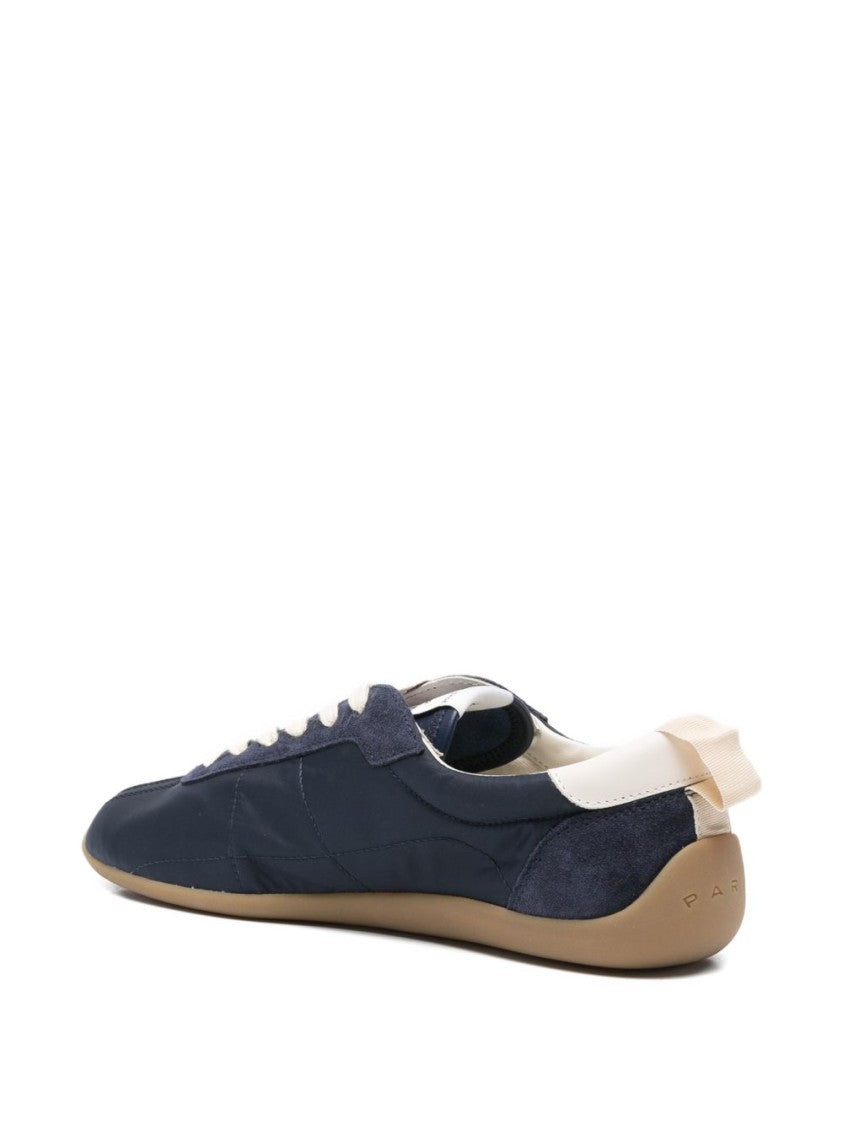 Kenzo Blue Panelled Round Toe Rubber Sneakers