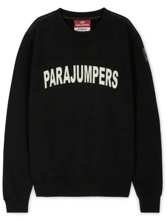 Parajumpers Classic Crew Neck Sweatshirt With Bold Logo