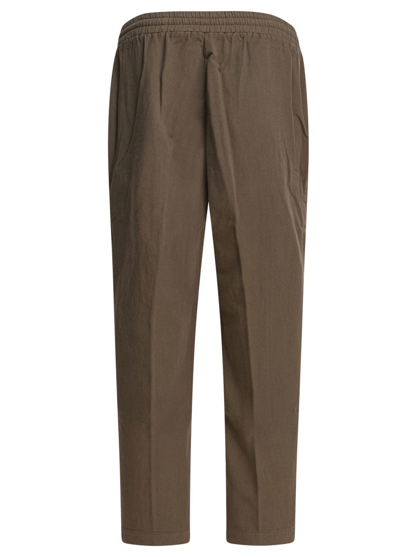 Altum Relaxed Fit Cotton Trousers With Adjustable Drawstring