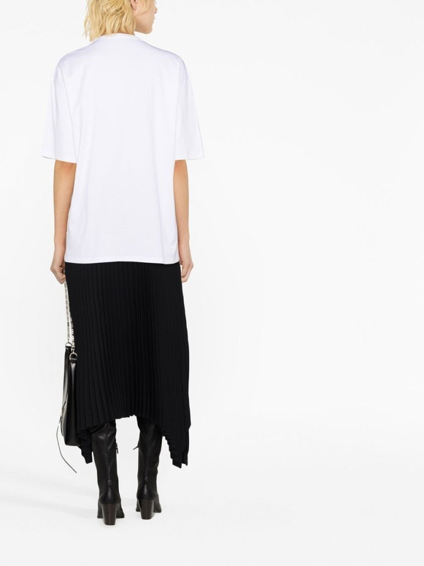 Versace Goddess-Print T-Shirt