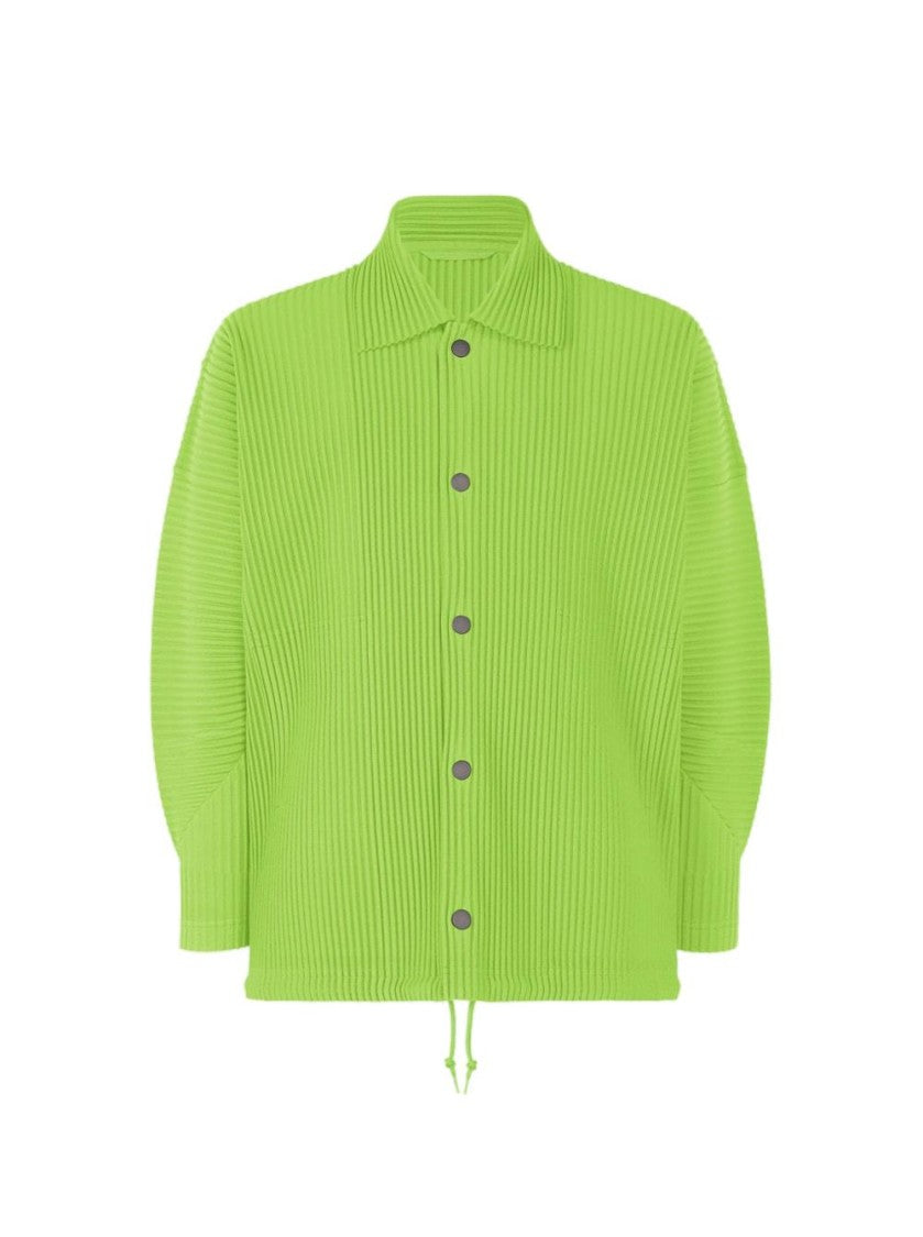Homme Plissé Issey Miyake Pleated Shirt - Fresh Green