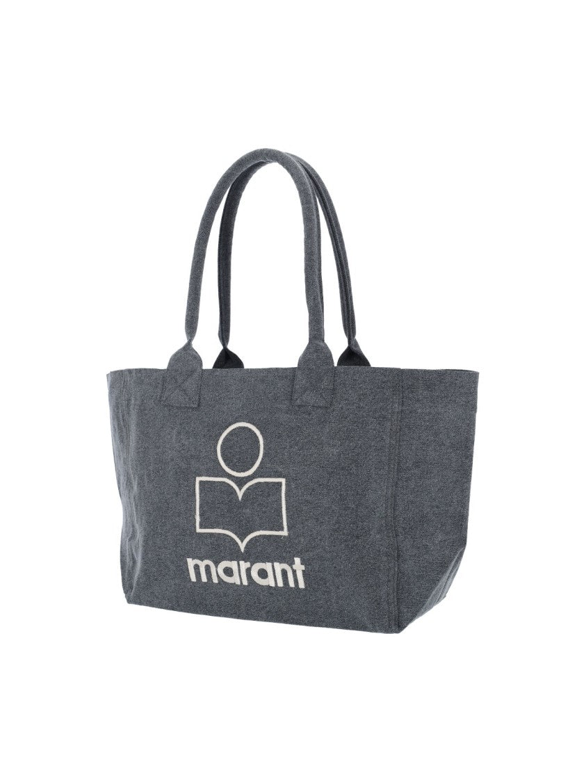 Isabel Marant “Yenky Zipped” Tote Bag – Grey