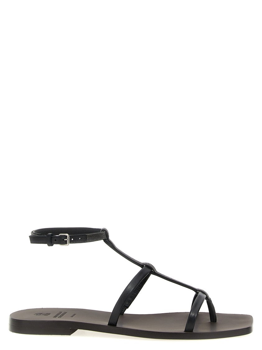 Brunello Cucinelli 'Precious Strap' Sandals