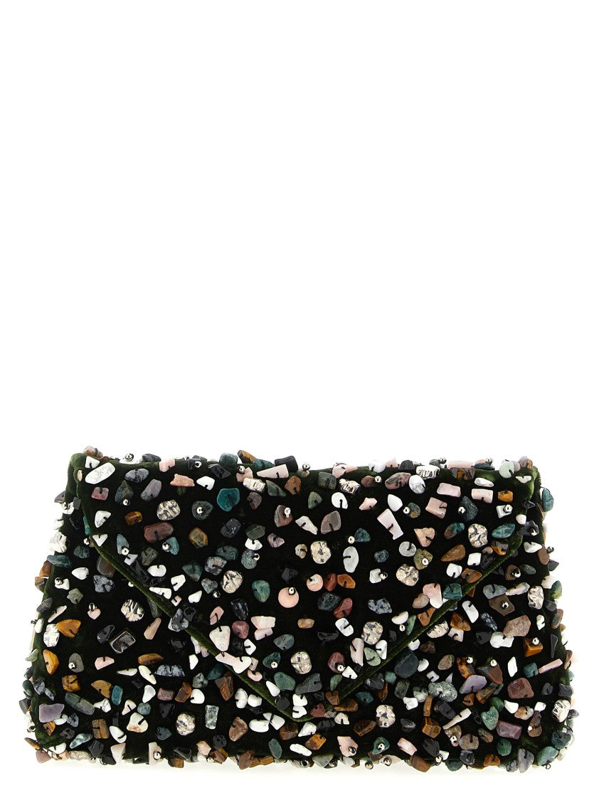 Dries Van Noten Embellished Envelope' Clutch