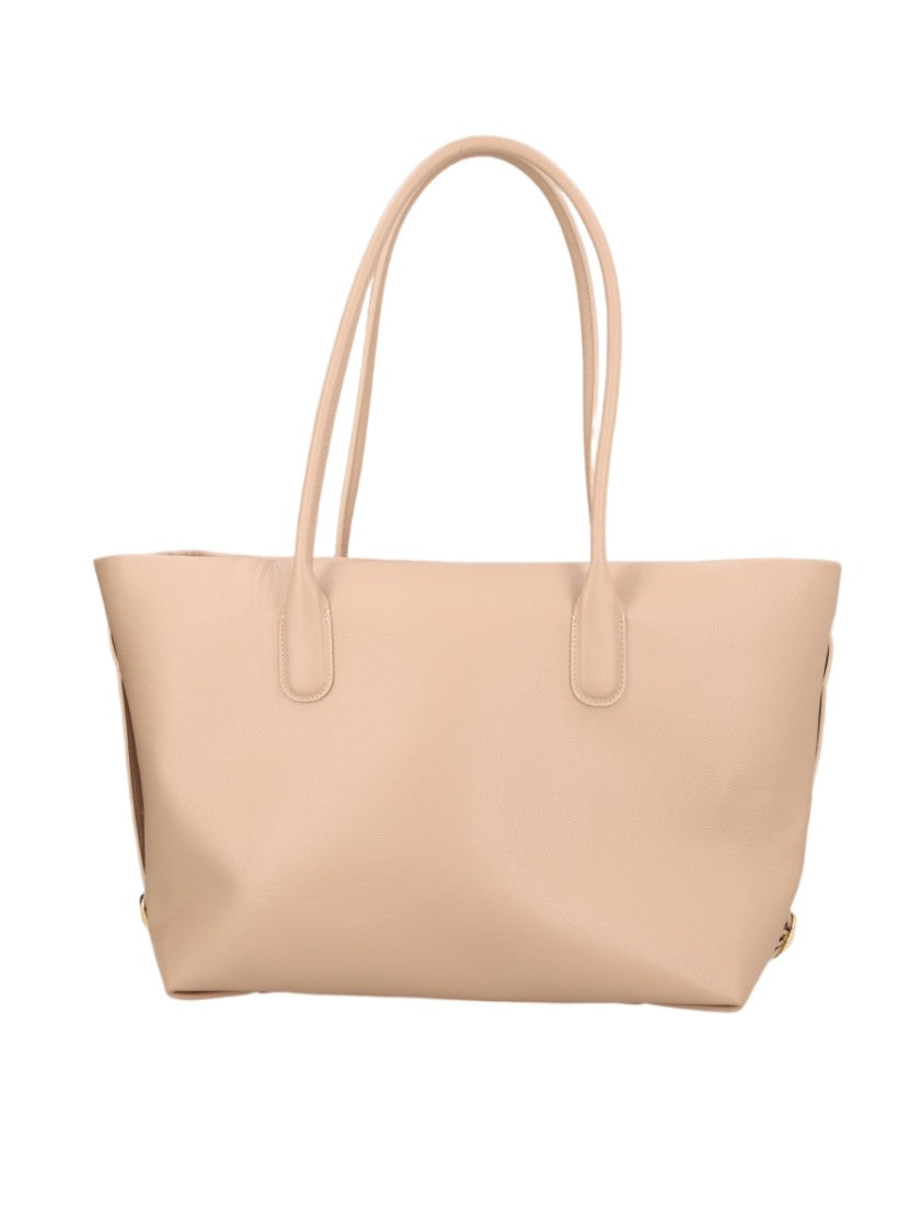 Themoirè Beige Tallia Matte Finish Tote Bag
