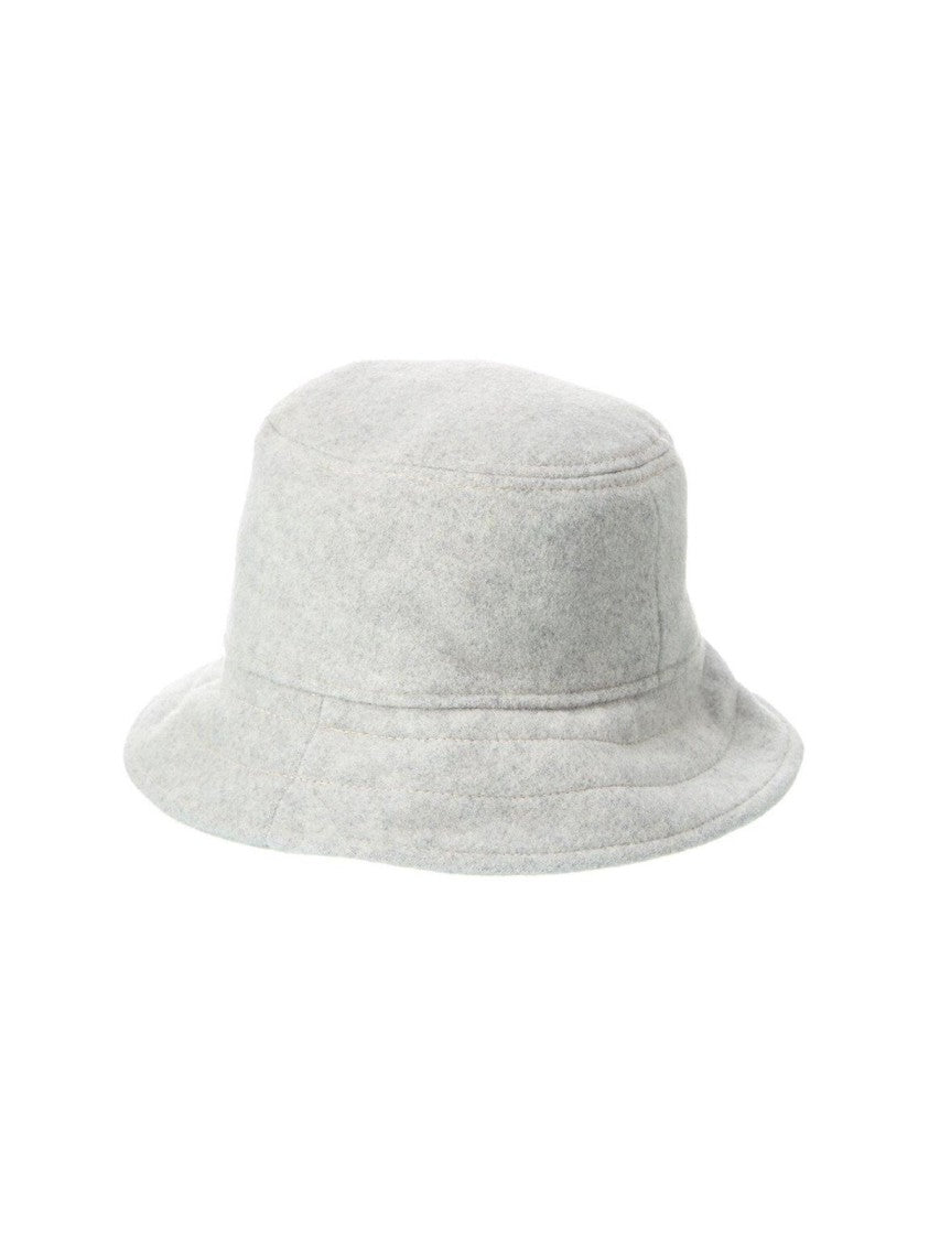 Isabel Marant Giorgia Wool Felt Logo Bucket Hat