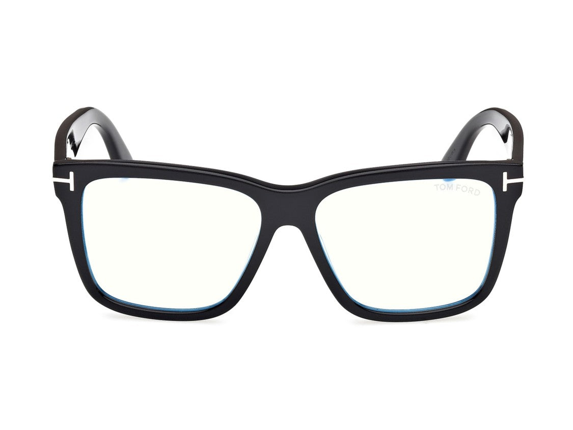 Tom Ford Ft6069-B T-Shaped Metal Detail Oversized Square Sunglasses