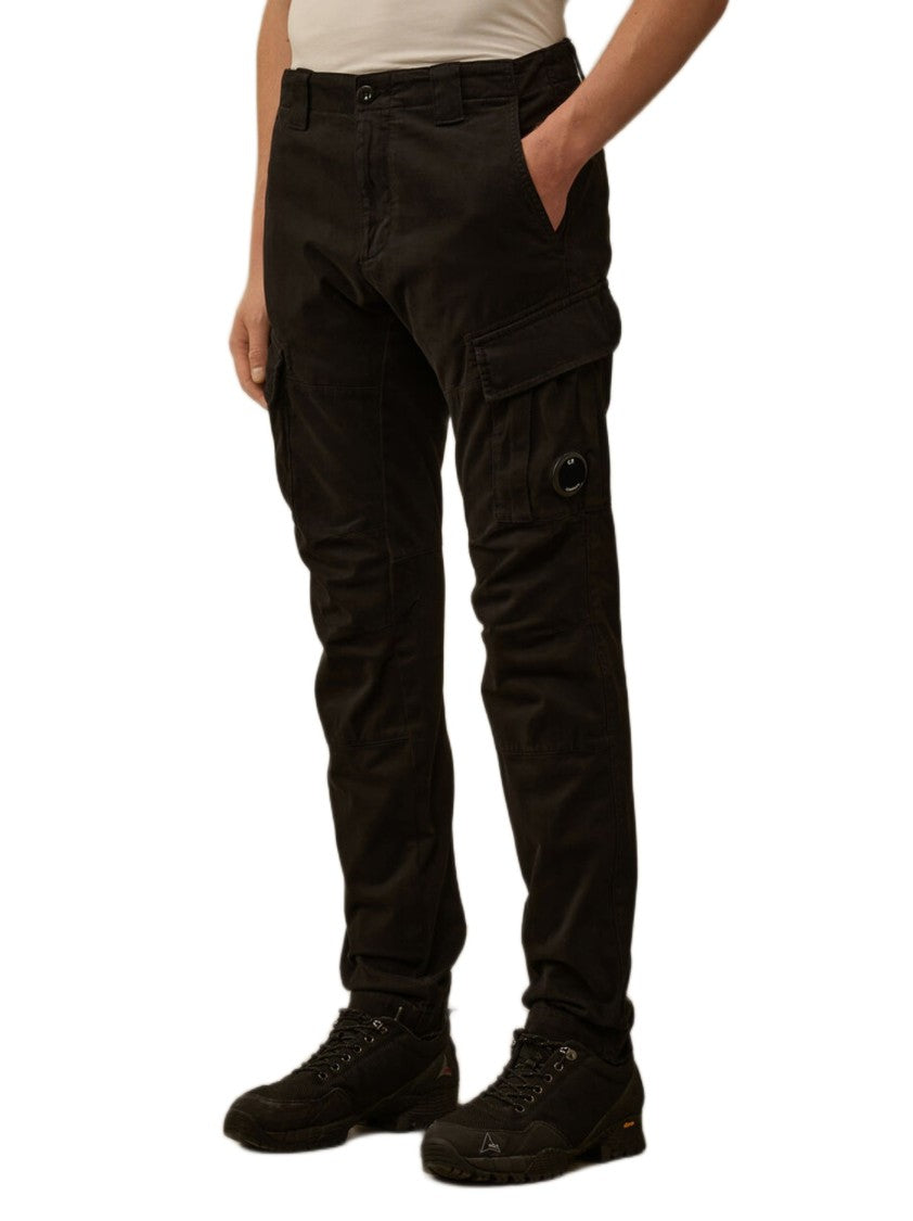 C.P. Company Slim Fit Cargo Trousers With Flap Closure Pockets