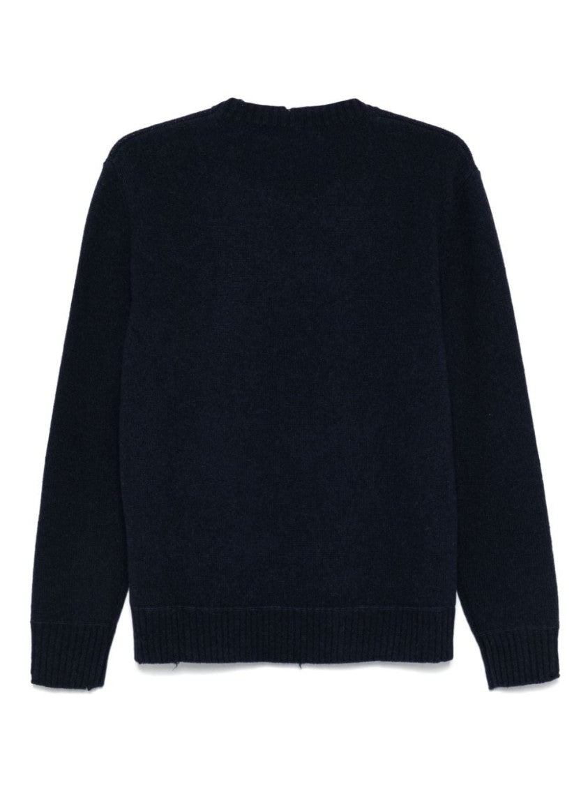 Dsquared2 Relaxed Fit Sweater With Classic Crew Neckline
