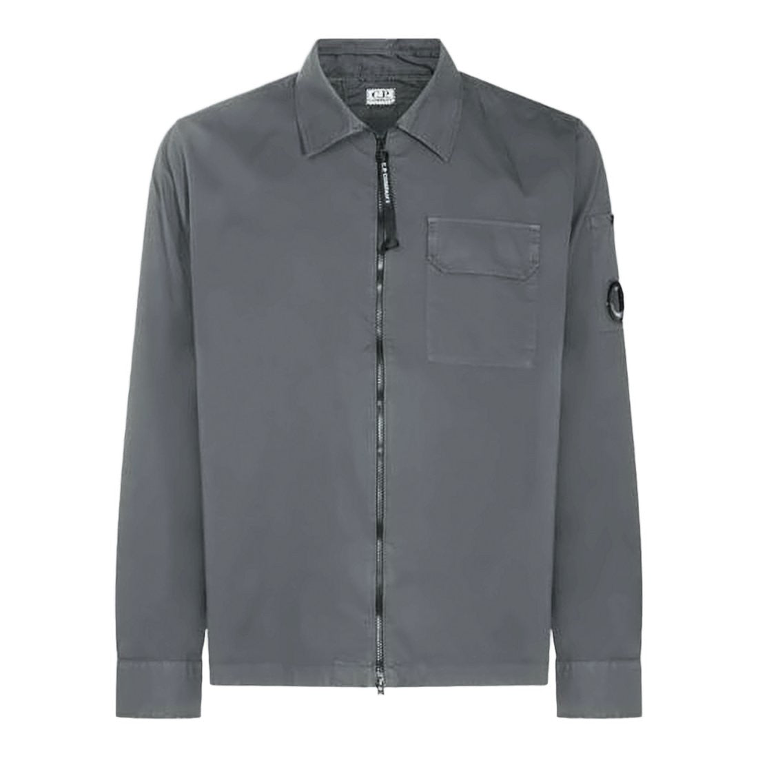 C.P. Company Grey Jacket With Zipper Closure