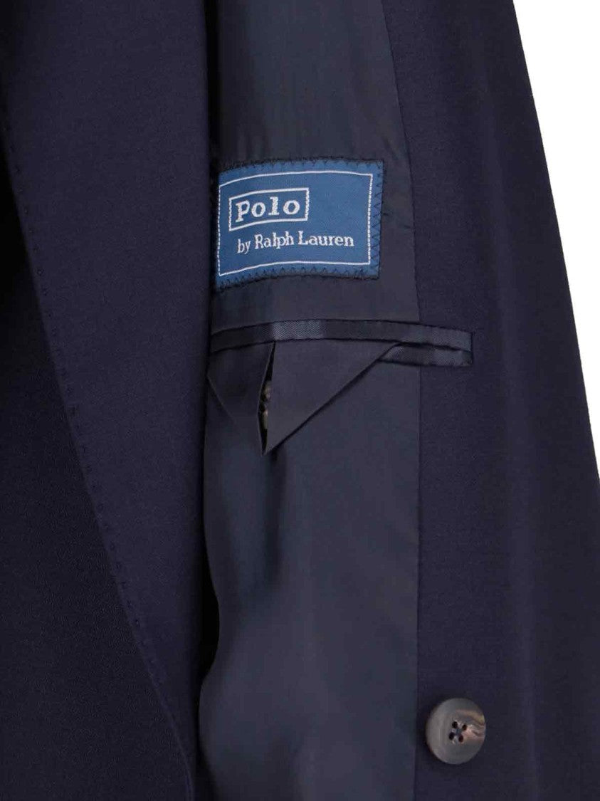 Polo Ralph Lauren Double-Breasted Wool Blazer With Tailored Fit
