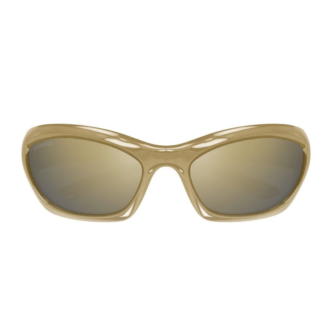 Balenciaga Green Linea Extreme Bio-Injected Cat-Eye Sunglasses
