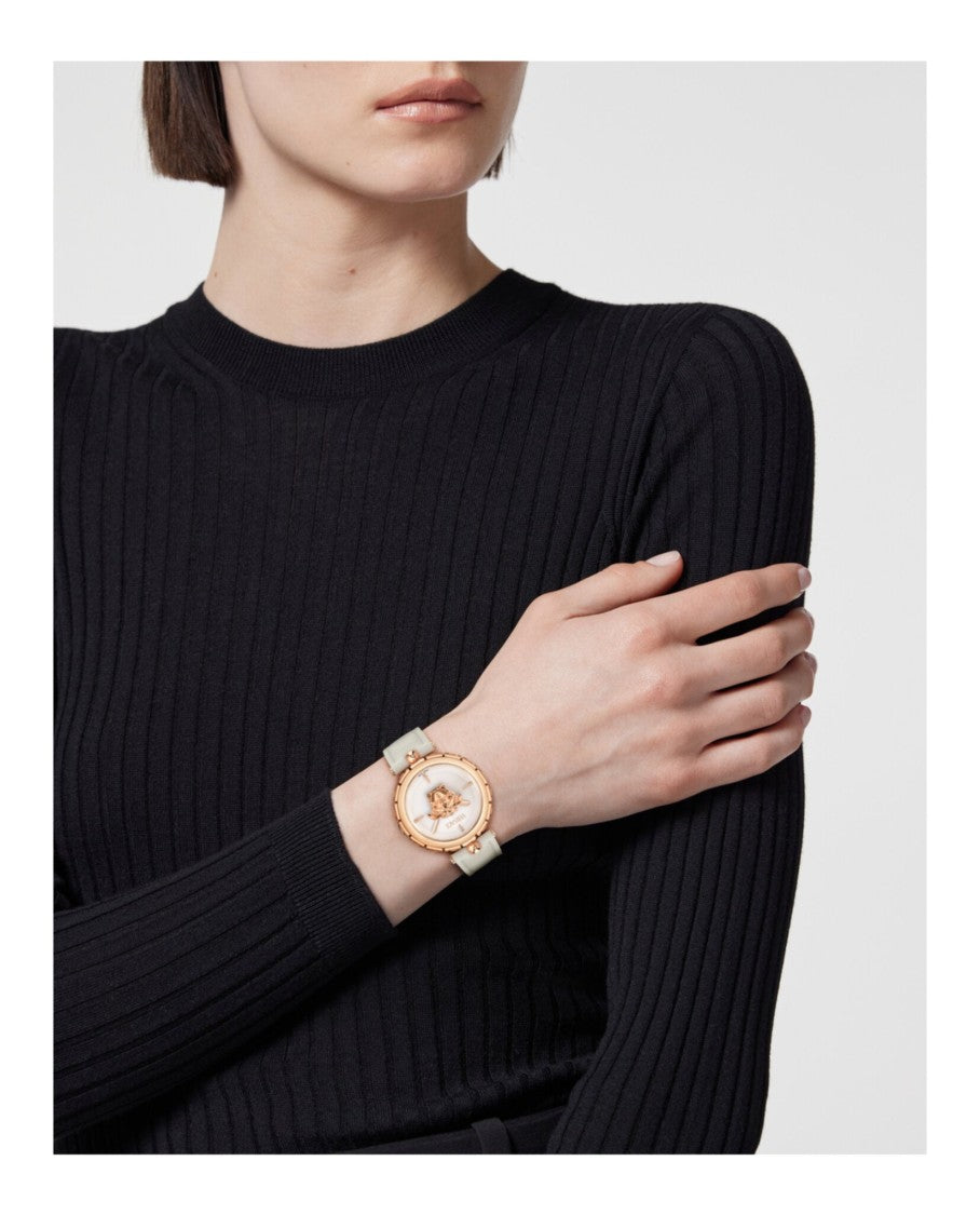 Versace Medusa Jewel Leather Watch