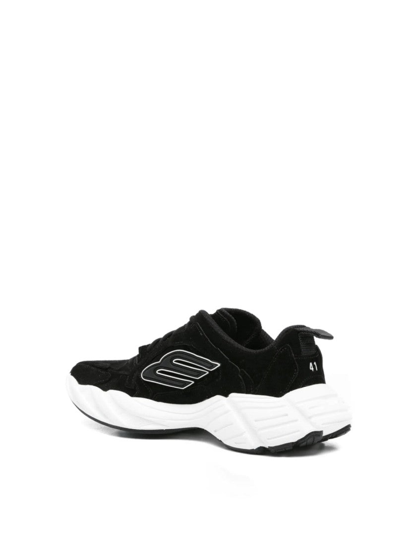 Balenciaga Monday Suede Logo Sneakers
