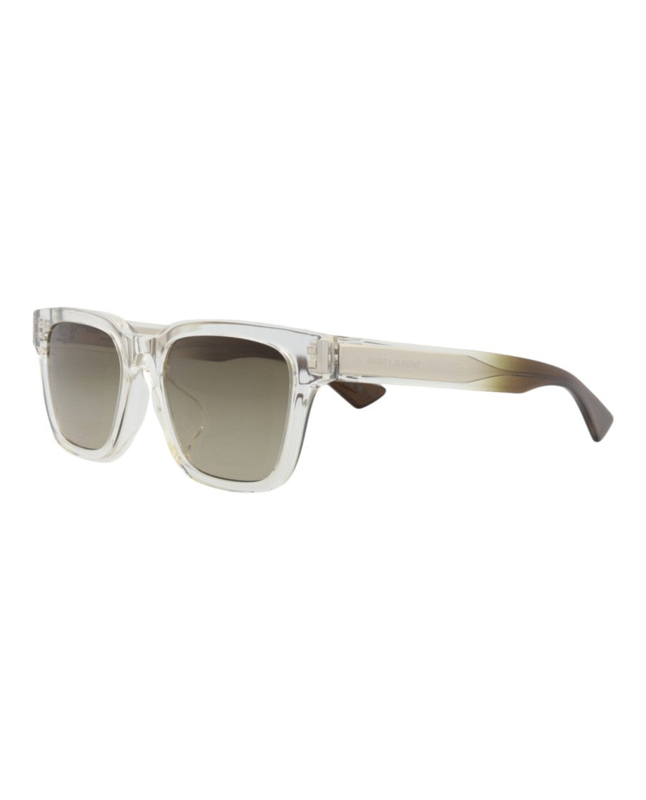 Saint Laurent Square-Frame Recycled Acetate Sunglasses
