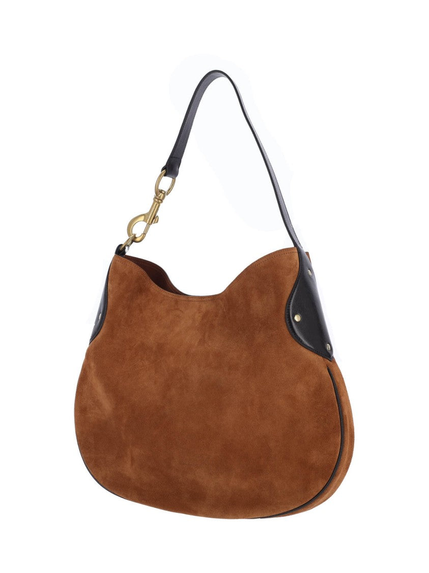 Mulberry Large Calf Suede Shoulder Bag