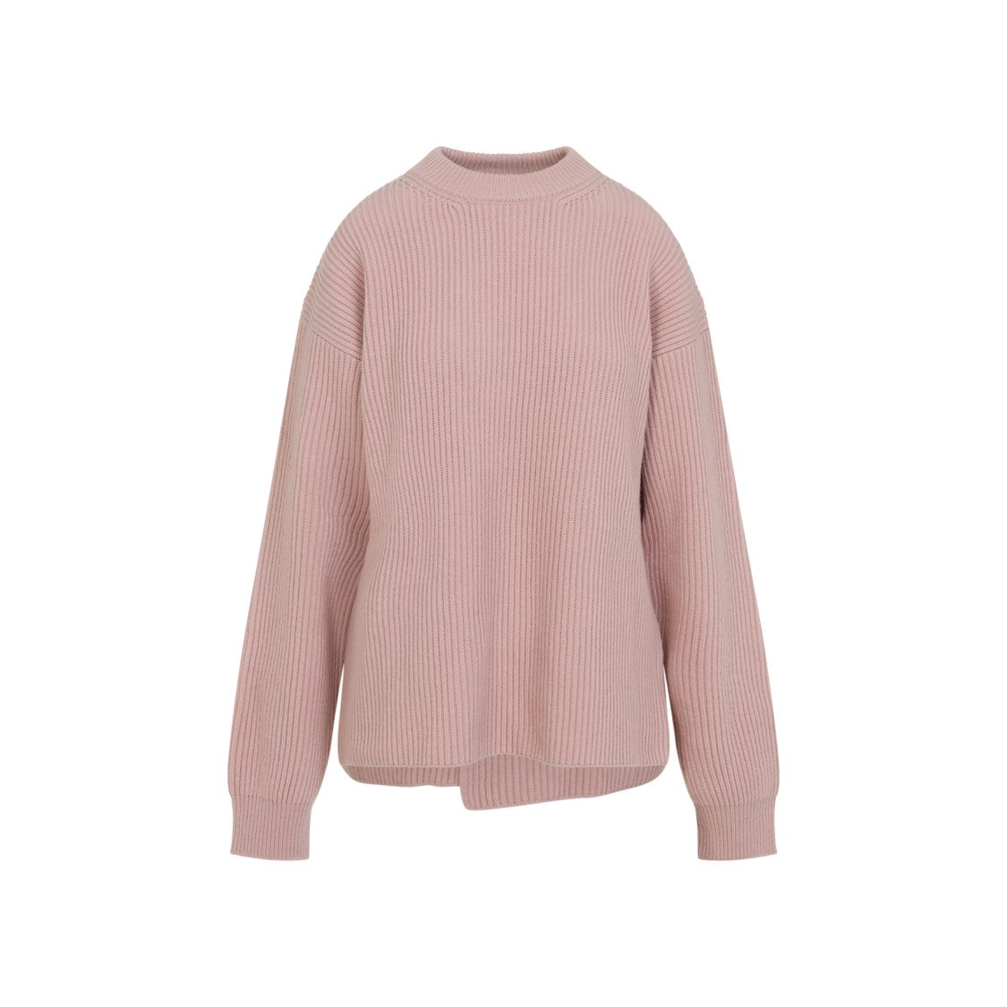 Jil Sander Relaxed-Fit Knit Sweater With High Neckline
