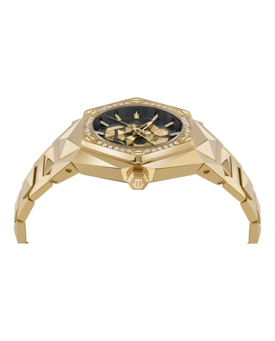 Philipp Plein The $Kull Spikes Crystal Watch