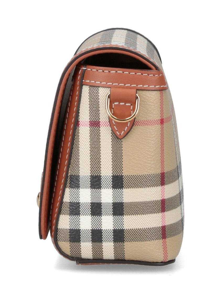 Burberry "Note" Crossbody Bag – Beige