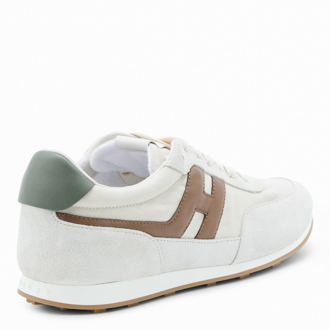 Hogan Beige Leather Sneakers