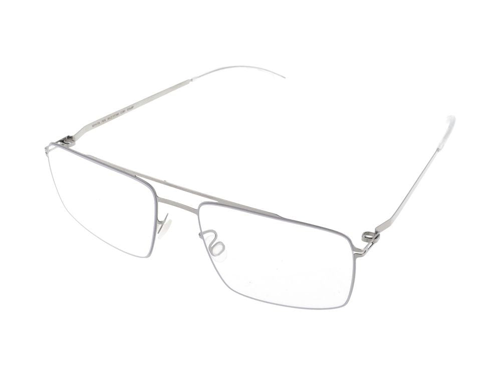 Mykita Minimalist Shiny Silver Acetate-Titanium Optical Glasses