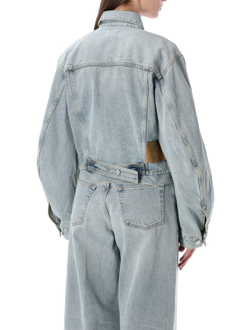 Haikure Simon Light-Wash Denim Jacket