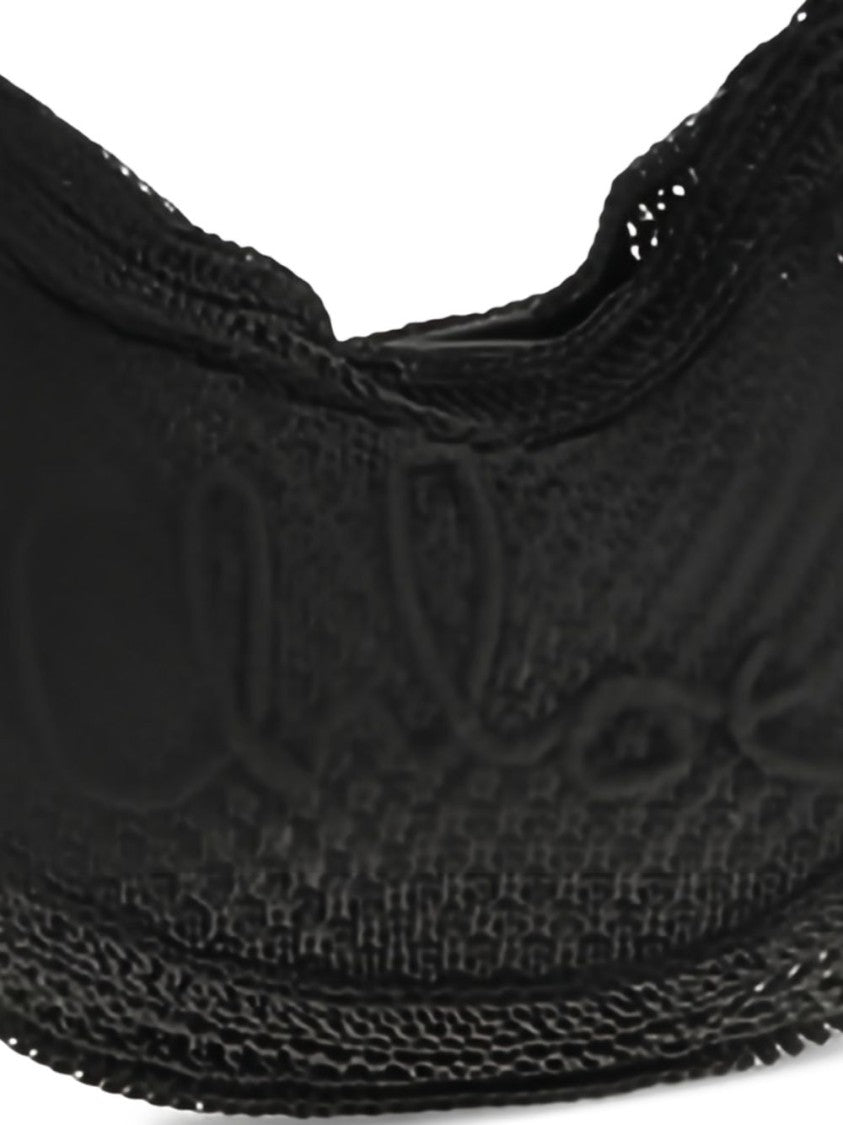 Chloé Crescent-Shaped Handbag With Textured Surface