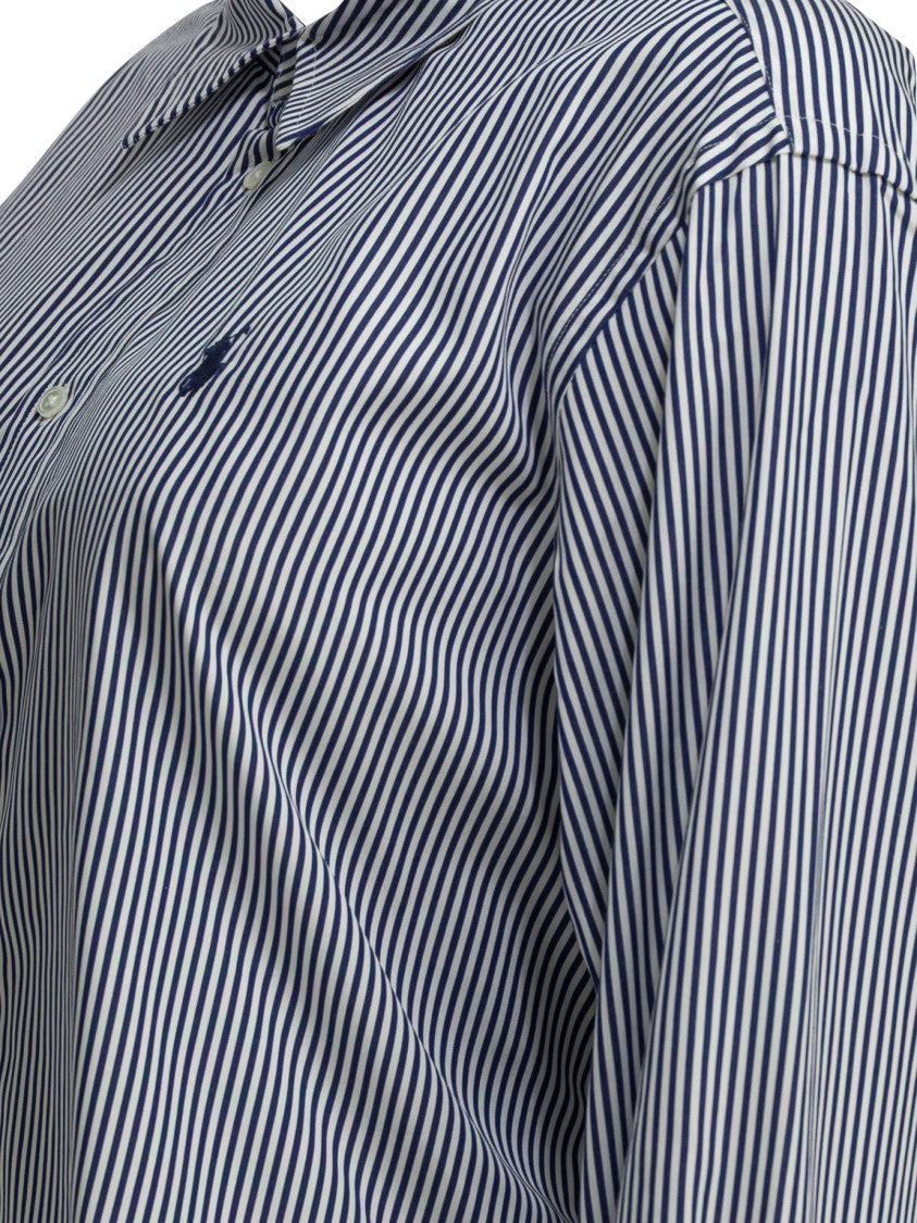 Polo Ralph Lauren Boxy Striped Shirt With Pointed Collar