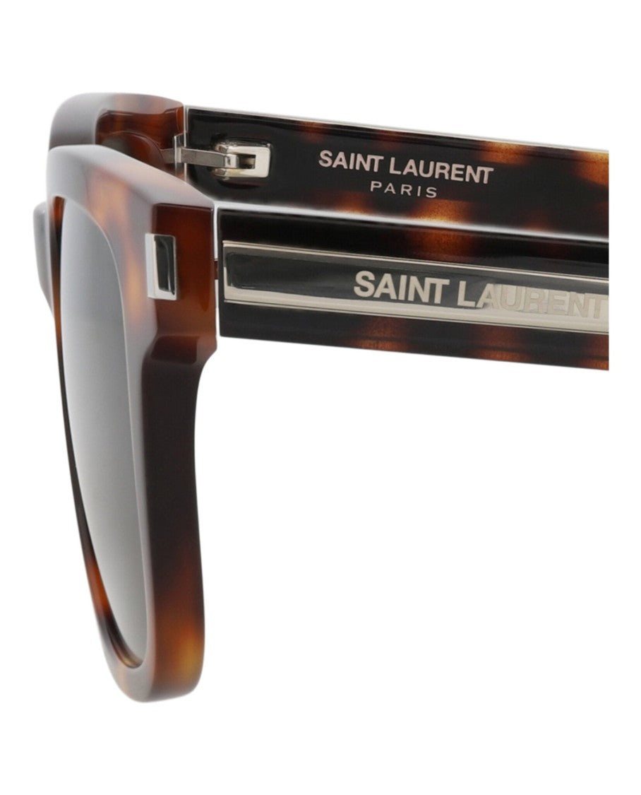 Saint Laurent Square-Frame Recycled Acetate Sunglasses