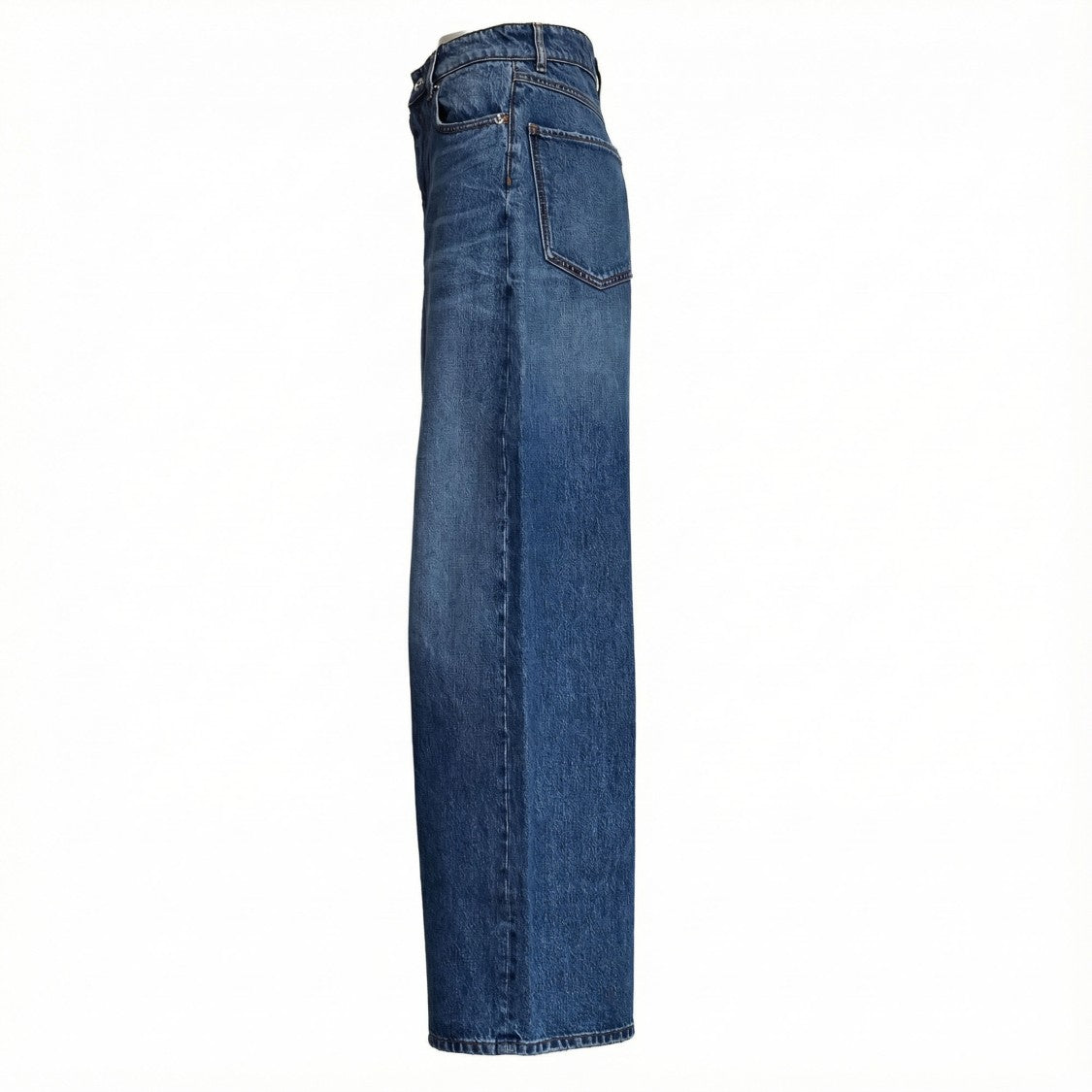 Sportmax Wide-Leg Denim Jeans Low Waist