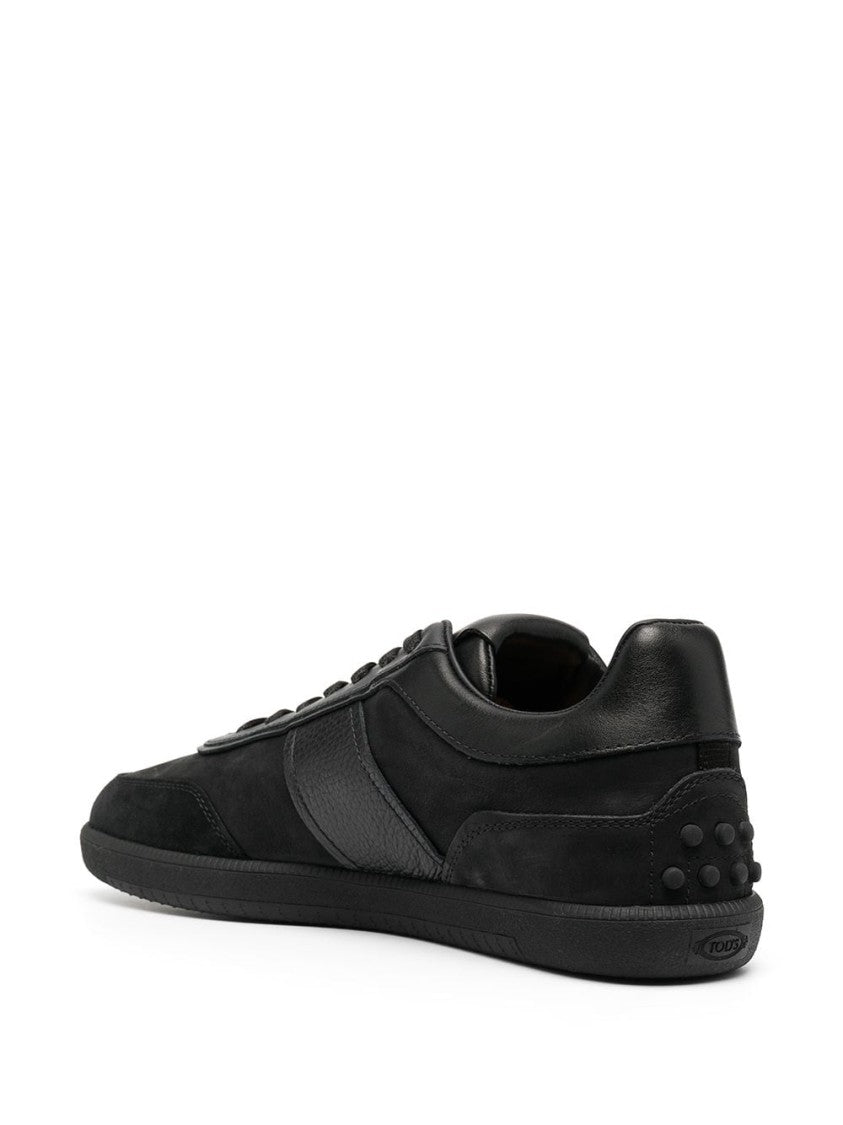 Tod's Low Laced Sneaker With Logo