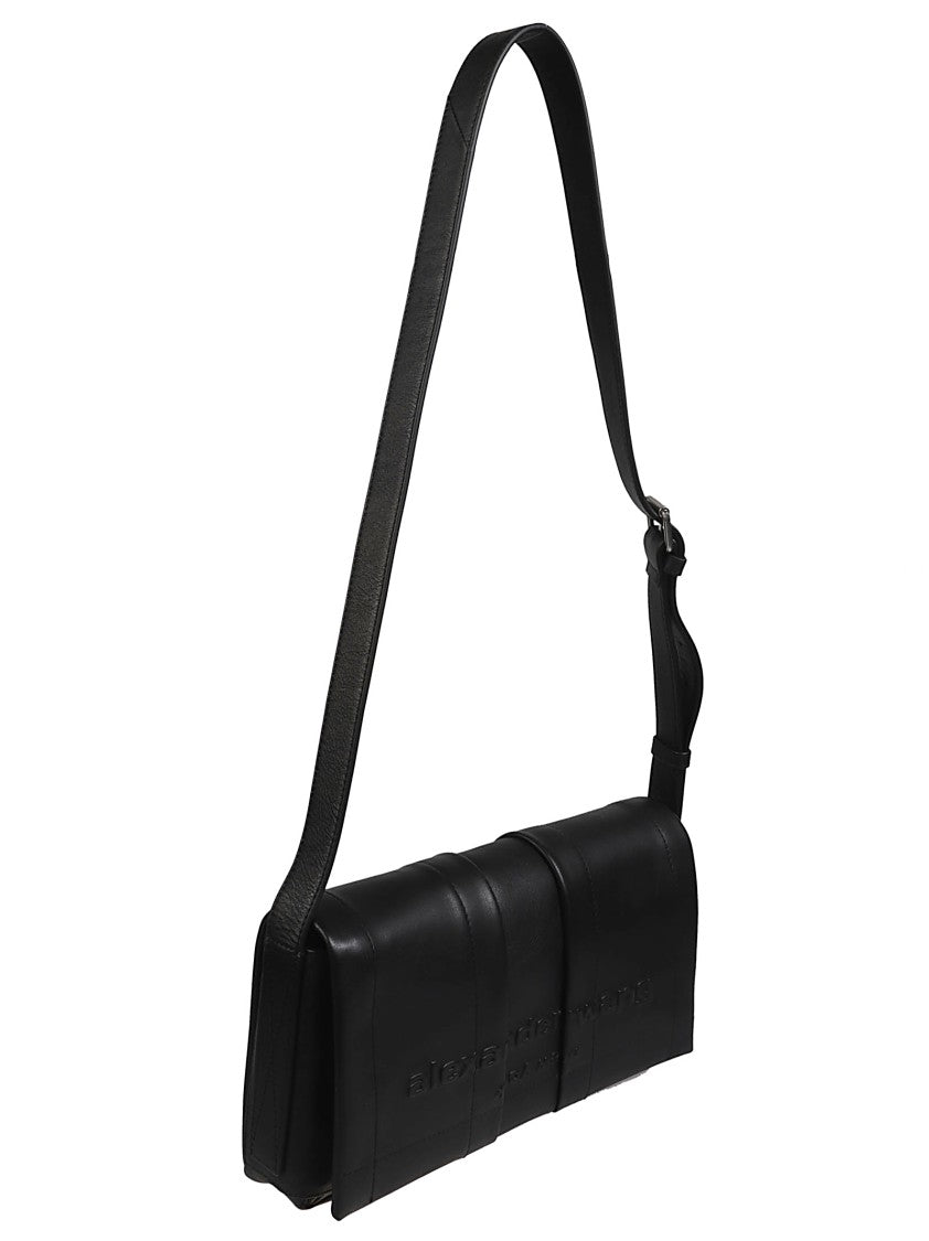 Alexander Wang Pack Medium Flap Cow Leather Crossbody Bag