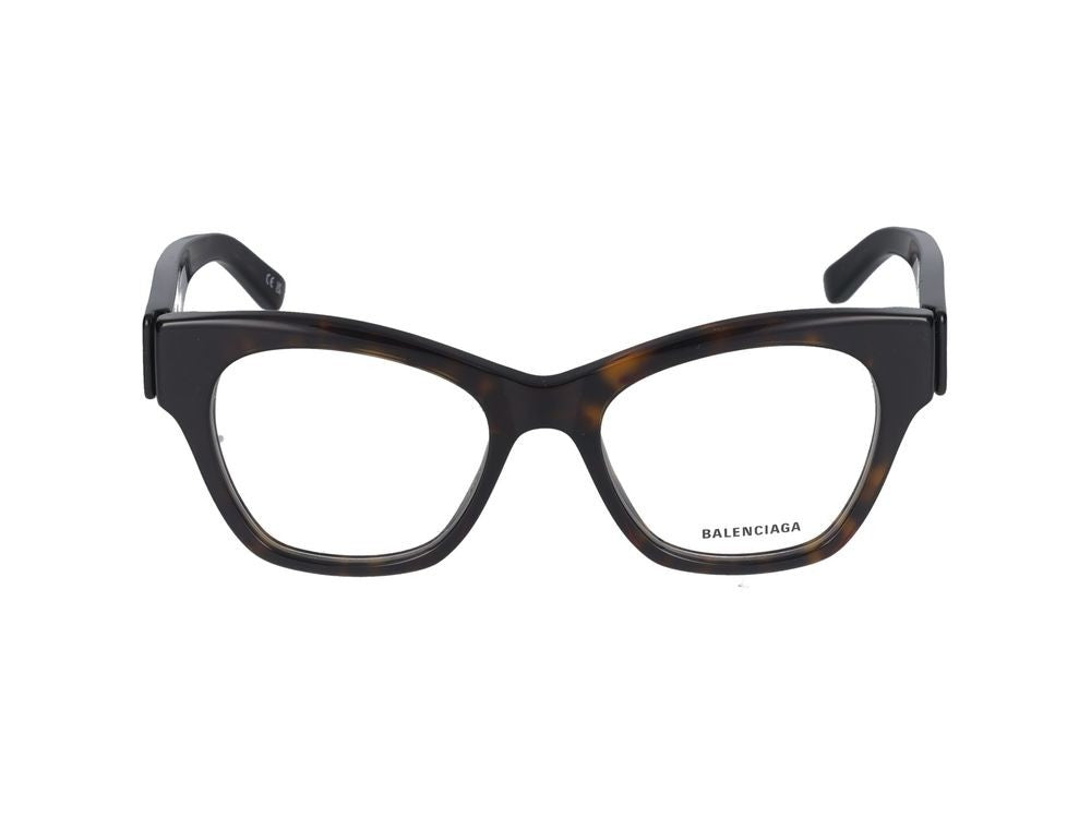 Balenciaga Eyeglasses Bb0263o 002 Havana Havana Transparent 52/19/140
