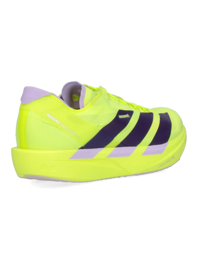 Adidas Aerodynamic Sneakers With Vibrant Neon Yellow Base