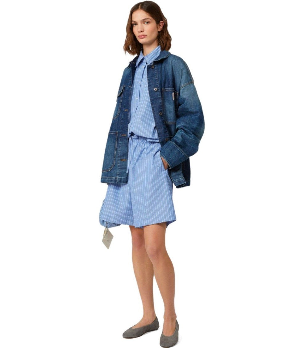 Max Mara Aligi Blue Denim Jacket