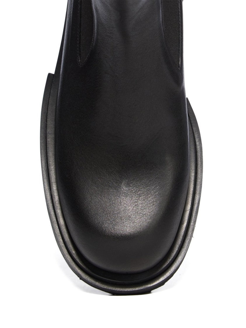 Rick Owens Matte Black Beatle Gabe Boots