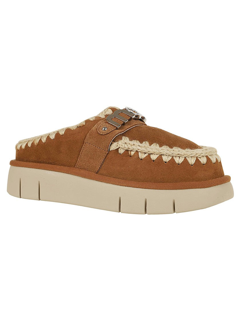 Mou Bounce Clog Metal Logo