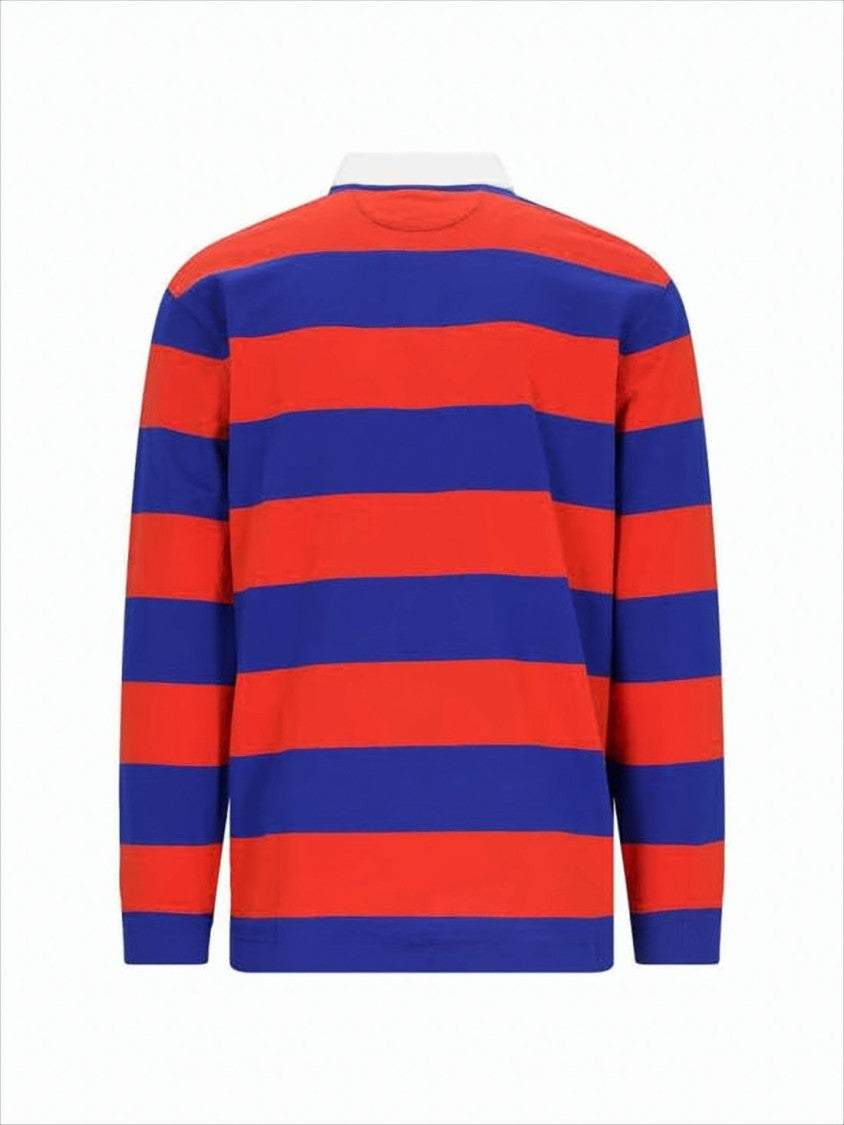 Polo Ralph Lauren Long-Sleeve Striped Polo Shirt With Classic Collar