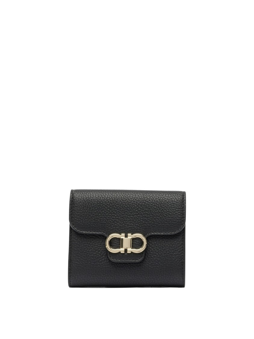 Ferragamo Textured Calf Leather Wallet