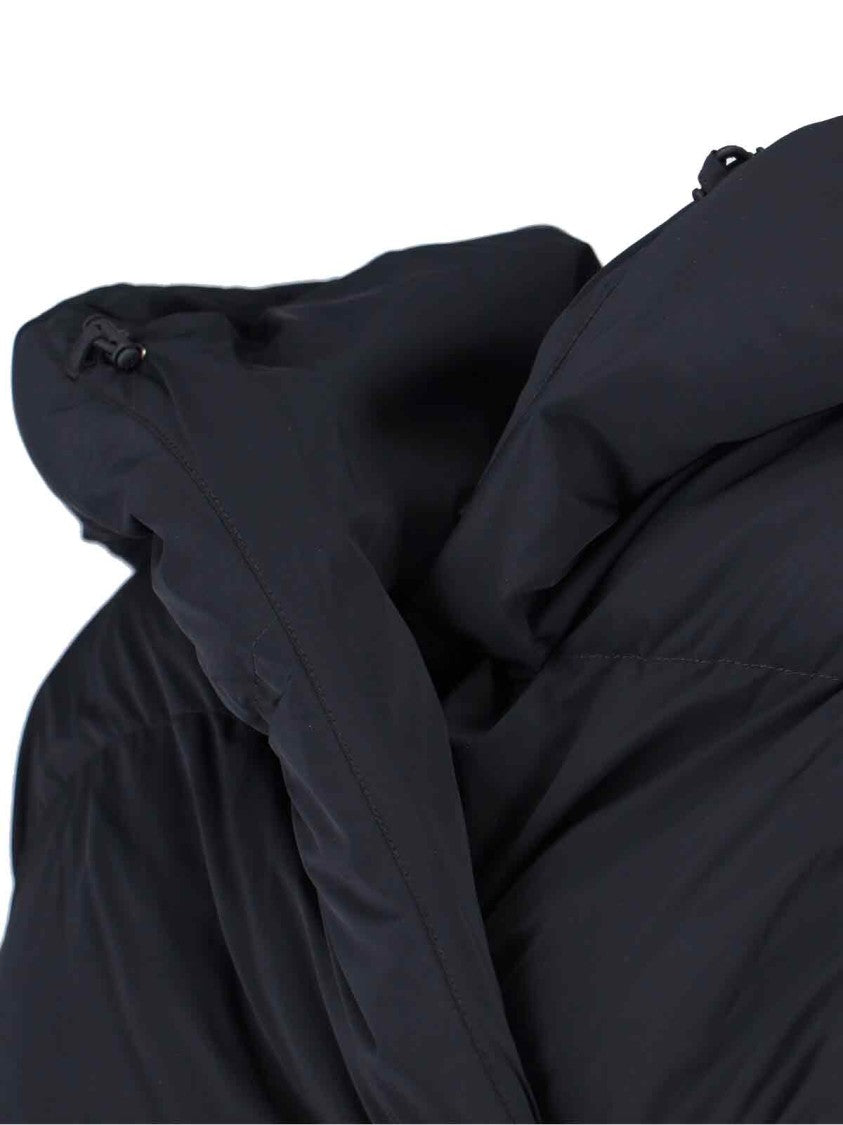 Diesel Cropped Down Jacket – Black