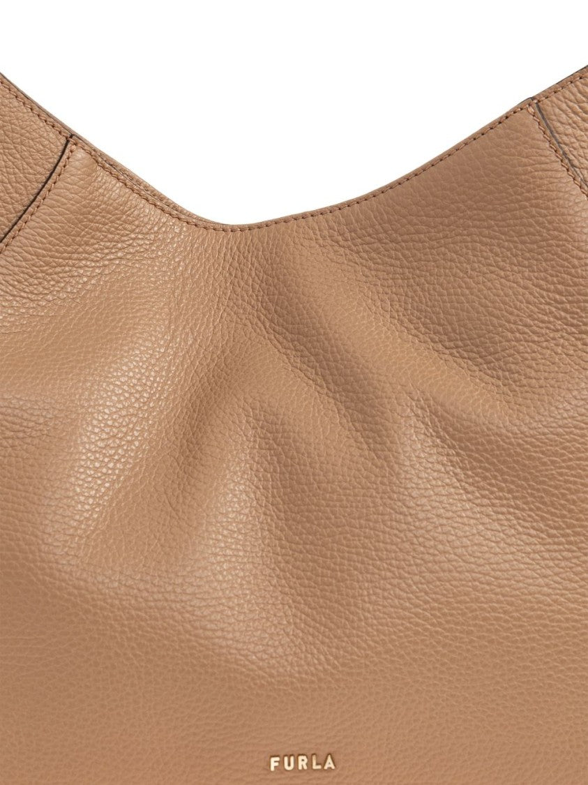 Furla Hazel Grained Finish Top Handle Bag