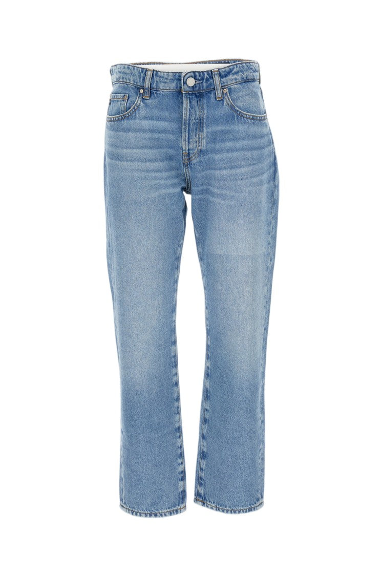 Ag Mid-Rise Slim Jeans With Classic Five-Pocket Design