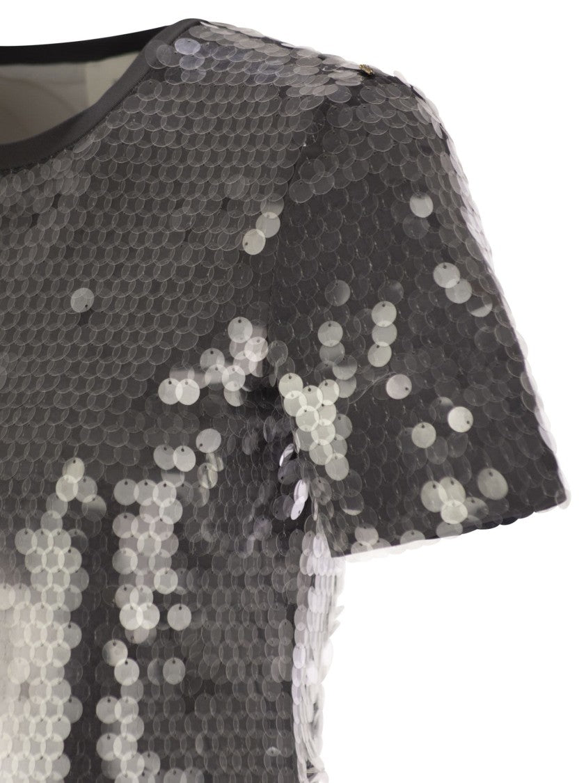 Sportmax Kibbutz - T-Shirt With Sequins