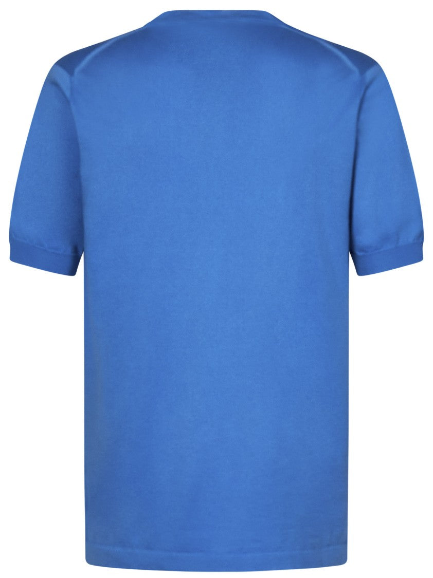 Kiton Short-Sleeved Crewneck Knit Tops