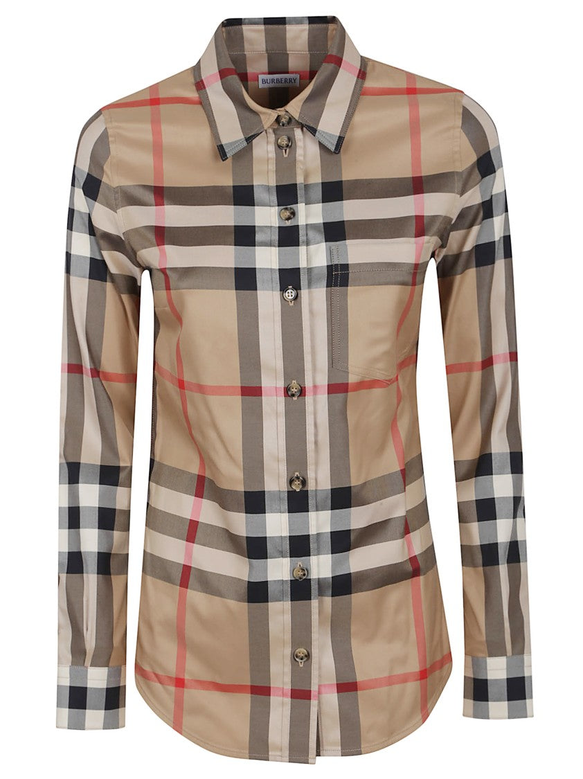 Burberry Classic Check Button-Up Shirt