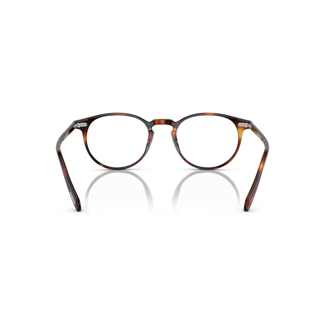 Oliver Peoples 0Ov5004 Classic Round Tortoiseshell Eyeglasses With Keyhole Bridge